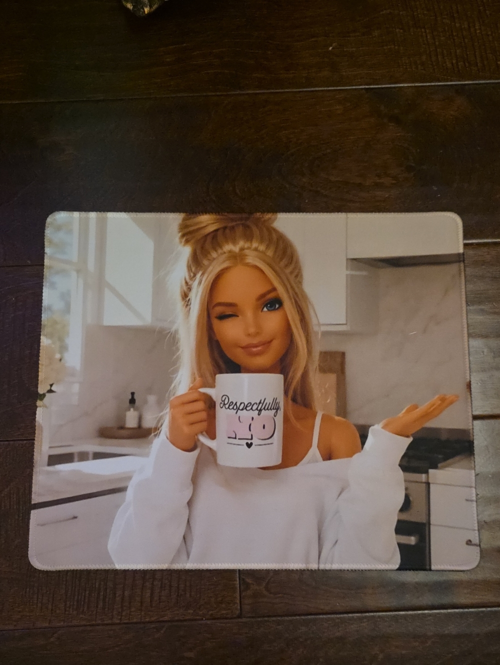 Barbie Funny Mouse Pad